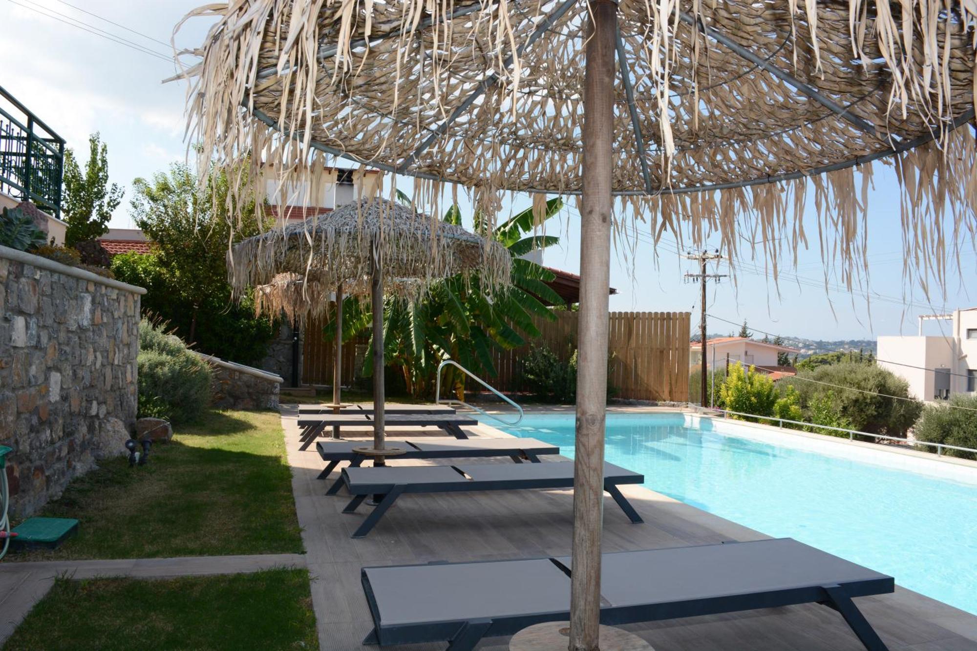 Siena Pool Villa Koskinou  Eksteriør billede
